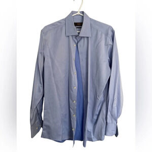Serica blue buttoned down shirt size 40